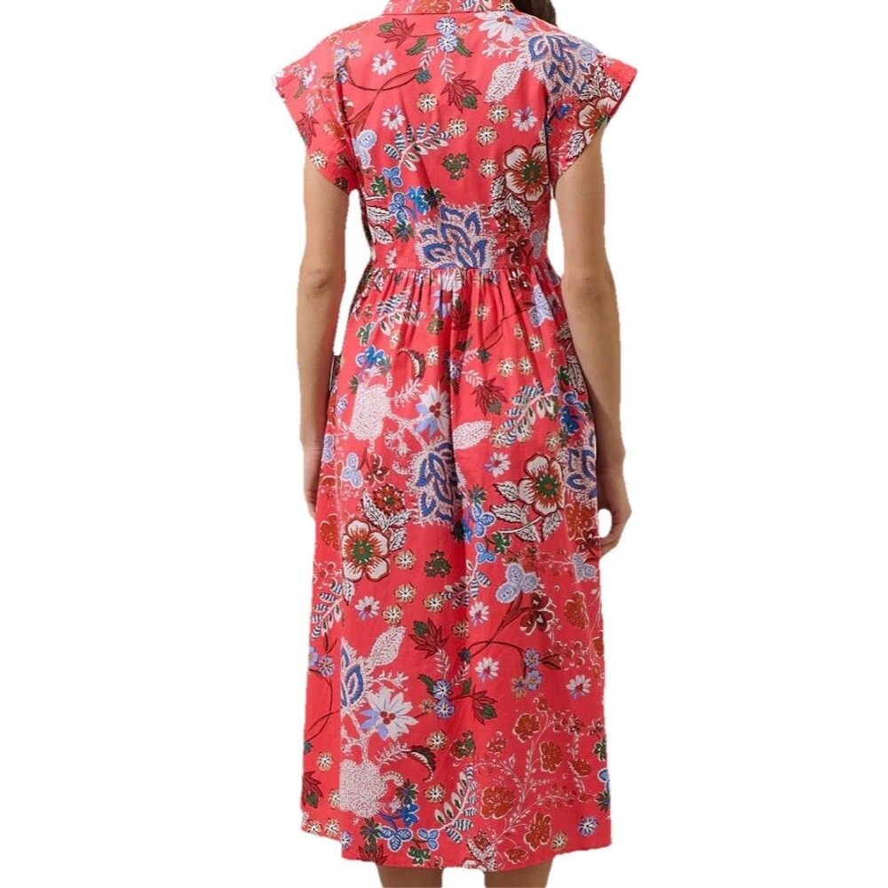 Sugarlips Oreanna Floral Grenola Midi Dress Size M Cottagecore Boho Resort NWT - Picture 3 of 12